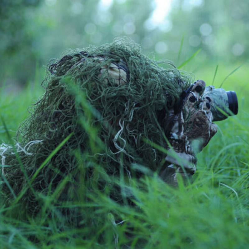 Hot 80X90CM 3D Hunting Tactica - Hunting And Camping In Jungle 评论和价格