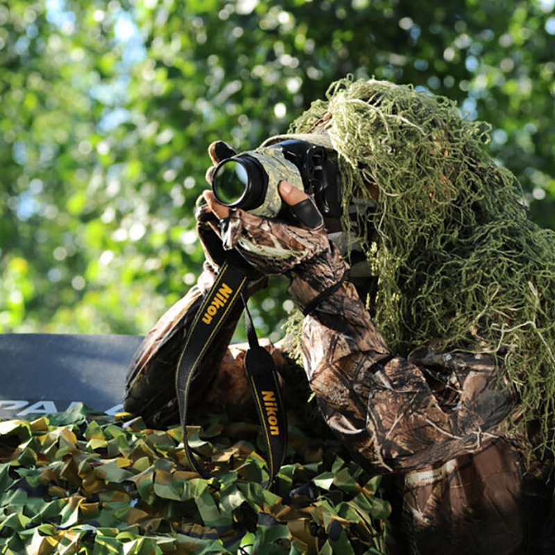 Hot 80X90CM 3D Hunting Tactica - Hunting And Camping In Jungle 评论和价格