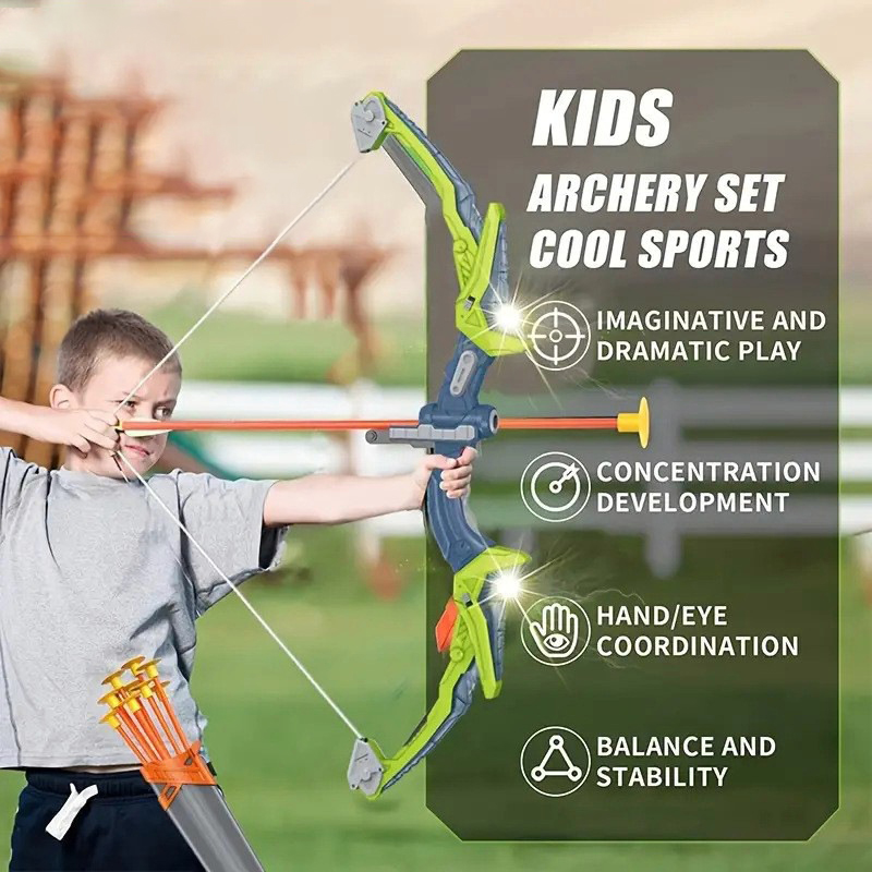 Bow and Arrows for Children Ki - Outdoor Hunting Games For Kids 评论和价格